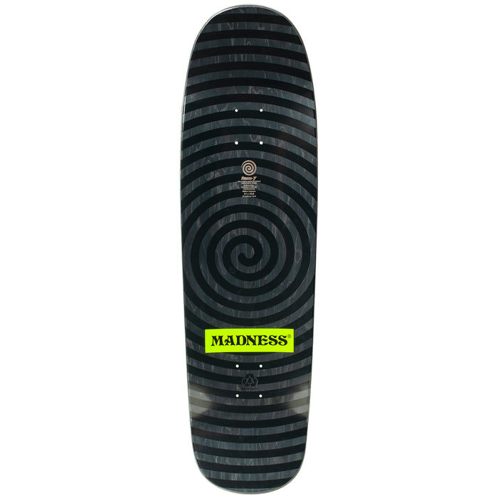 Madness Out Of Mind R7 Neon Yellow 9.13 Skateboard Deck
