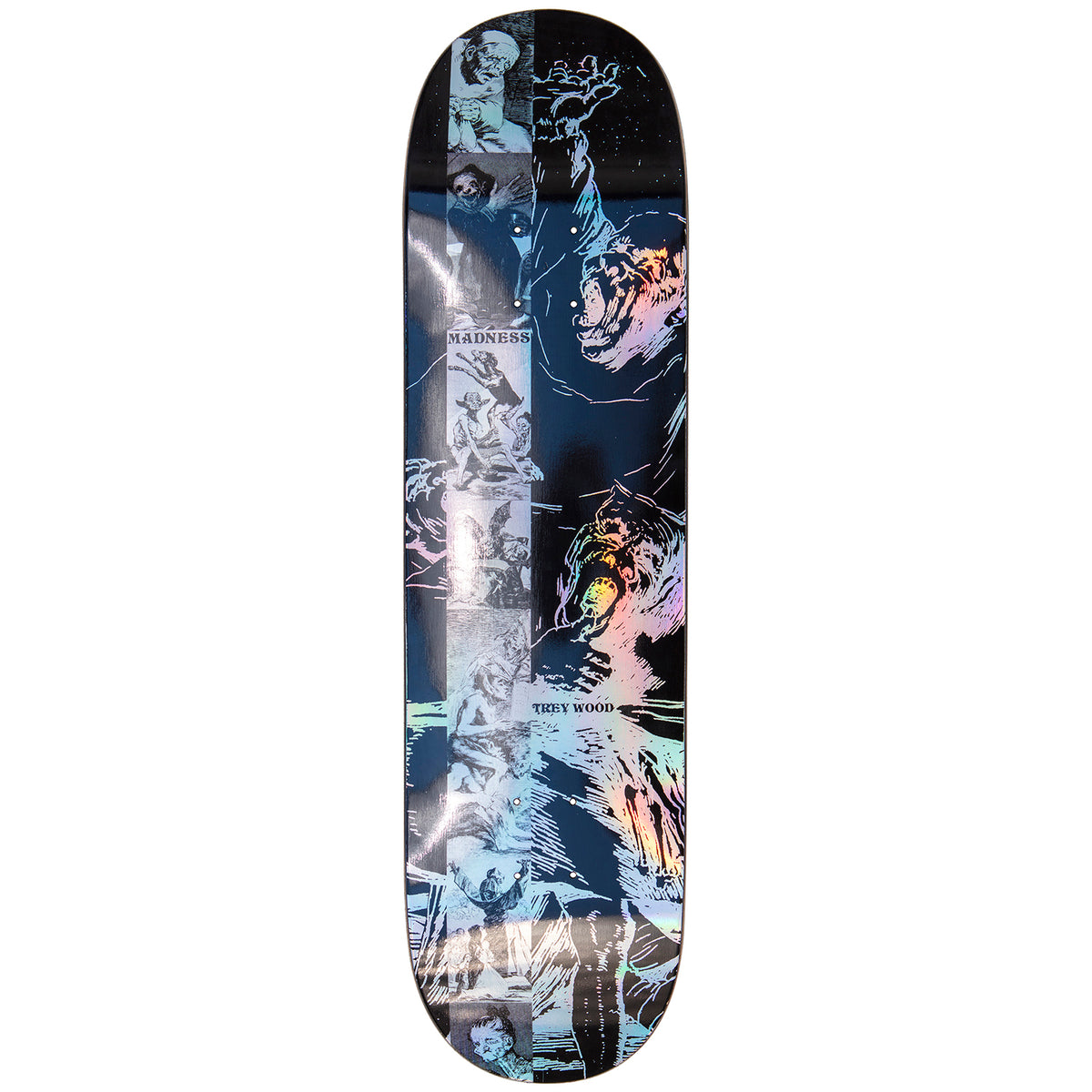Madness Trey Downward Super Sap R7 Wood/Holographic 8.25 Skateboard Deck