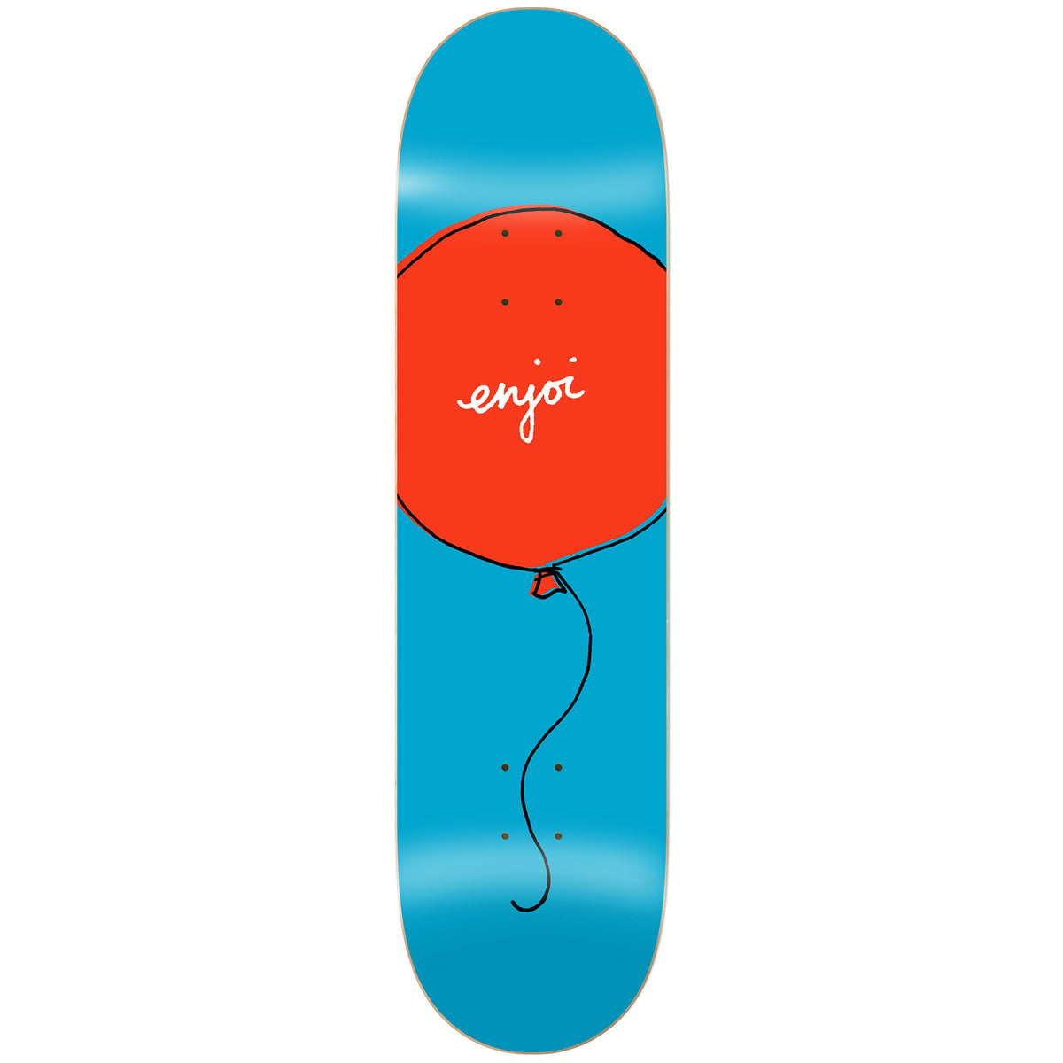 Enjoi Float Hyb Red 8.0 Skateboard Deck