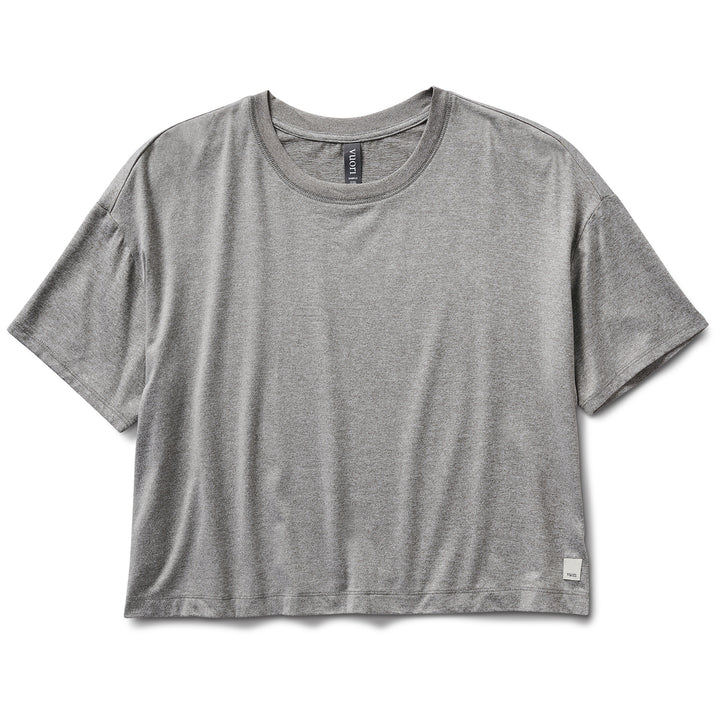 Vuori Energy T-Shirt - Women's Heather Grey