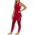 Sisstrevolution 2/2 7 Seas Long Jane Front Zip Spring Suit - Women's Red