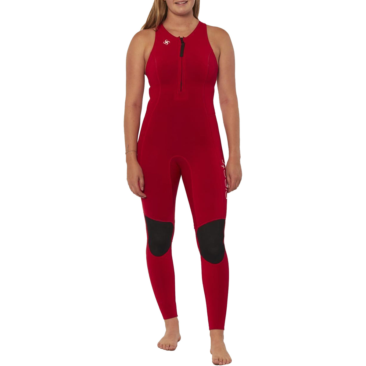 Sisstrevolution 2/2 7 Seas Long Jane Front Zip Spring Suit - Women's Red