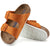 Birkenstock Arizona Suede Soft Footbed Sandals - Women's Russet Orange