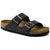 Birkenstock Arizona Oiled Leather Soft Footbed Sandals - Women's Black