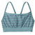 Patagonia Active Mesh Bra - Women's Sentinel Stripe/Upwell Blue