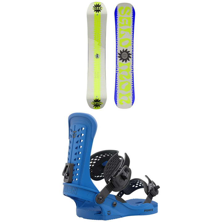Salomon Sleepwalker Snowboard + Union Force Snowboard Bindings 2022