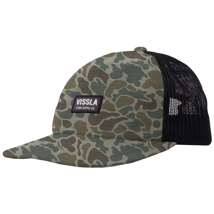 Vissla Lay Day Eco II Trucker Hat Camo