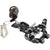 Atomic Backland Pure Alpine Touring Ski Bindings 2025 Black/Gunmetal