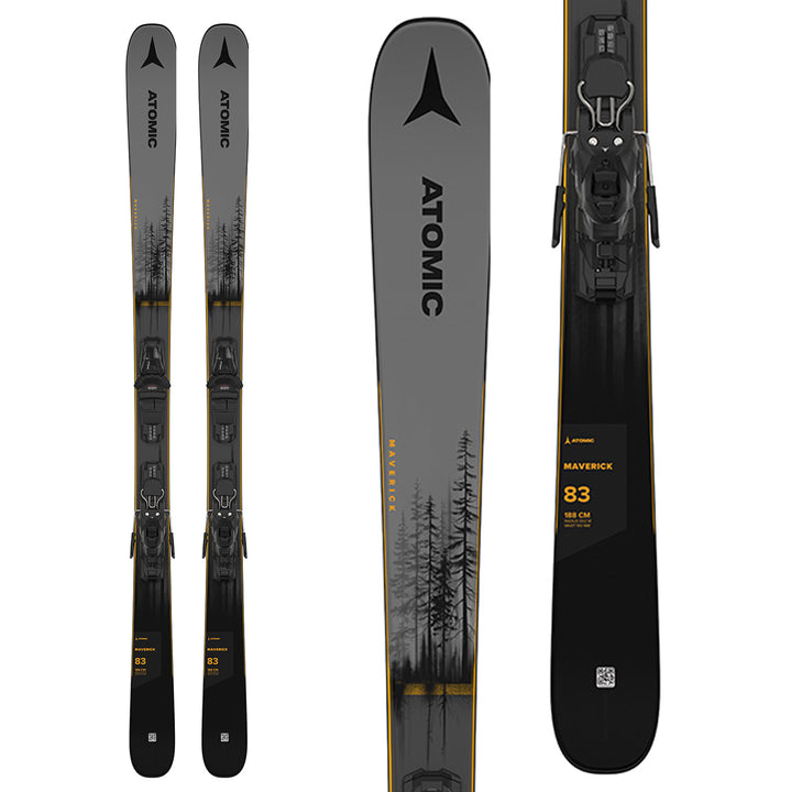 Atomic Maverick 83 Skis + M10 GW Bindings 2023