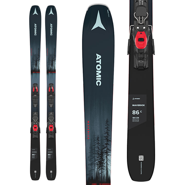 Atomic Maverick 86 C Skis + M10 GW Bindings 2023