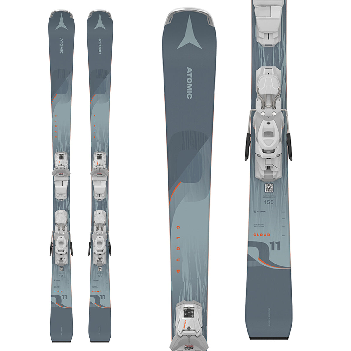 Atomic Cloud Q11 Skis + M 10 GW Bindings - Women's 2023