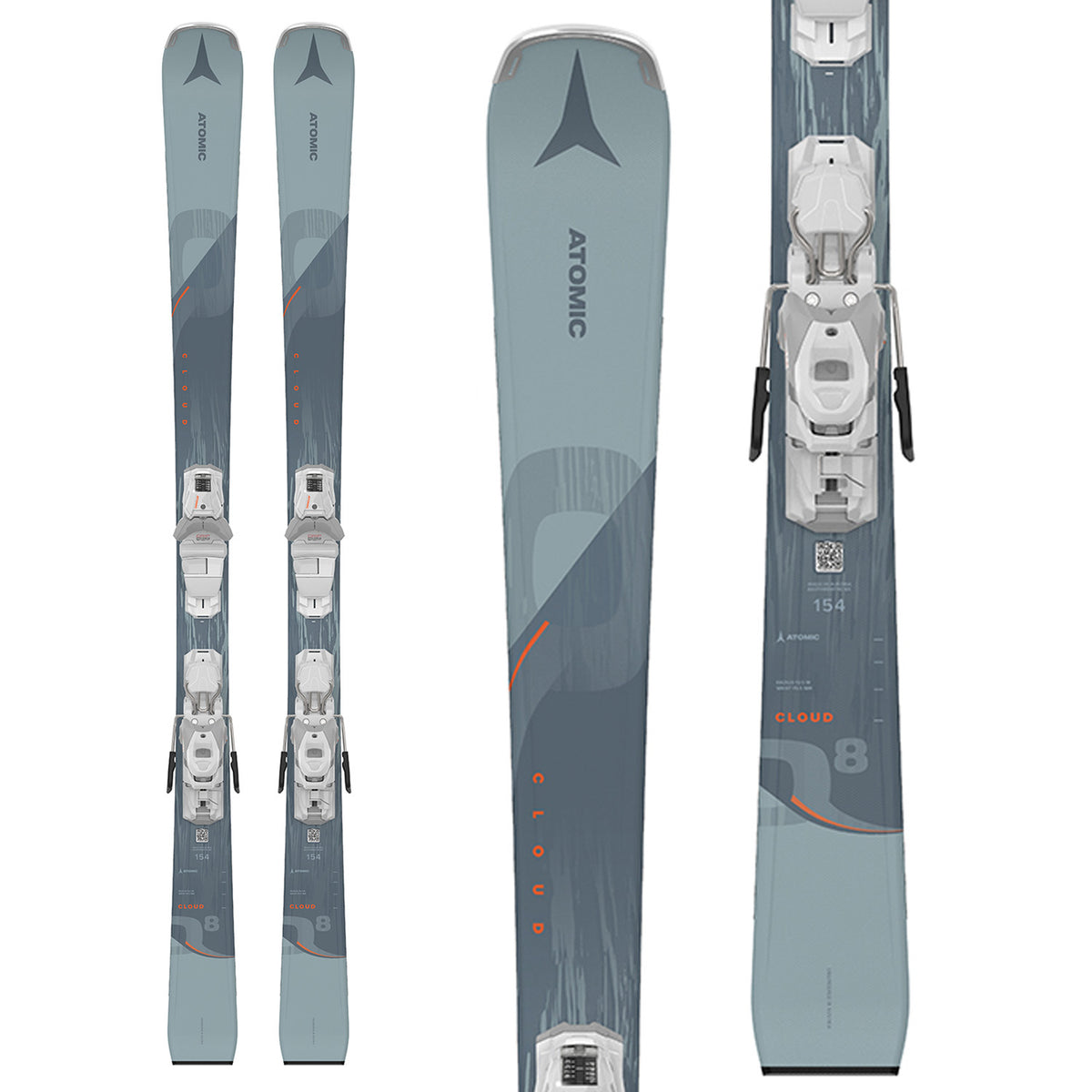 Atomic Cloud Q8 Skis + M10 GW Bindings - Women's 2023