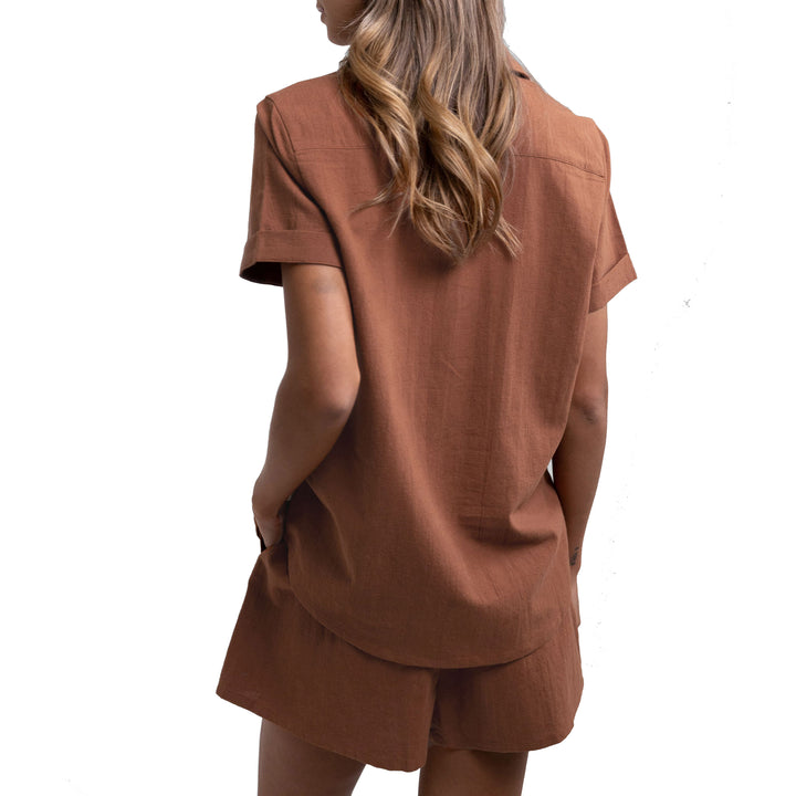 Rhythm Classic Short-Sleeve Top - Women's Baked Clay