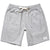 Rhythm Linen Stripe Jam Shorts - Men's Silver