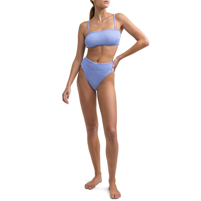 Rhythm Wave Break Bandeau Top - Women's Violet