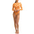 Rhythm Serene Long-Sleeve One-Piece Swimsuit - Women's Dusty Orange