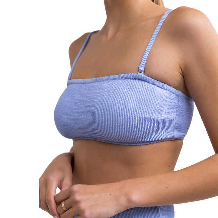 Rhythm Wave Break Bandeau Top - Women's Violet