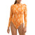 Rhythm Serene Long-Sleeve One-Piece Swimsuit - Women's Dusty Orange