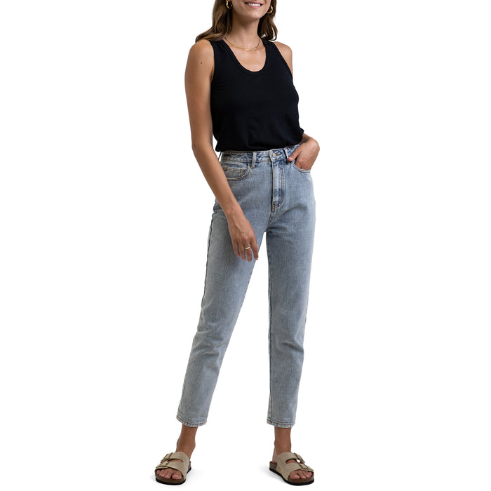 Rhythm Classic Scoop Tank Top - Women's Black