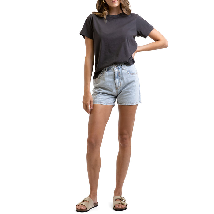 Rhythm Classic Boyfriend T-Shirt - Women's Black