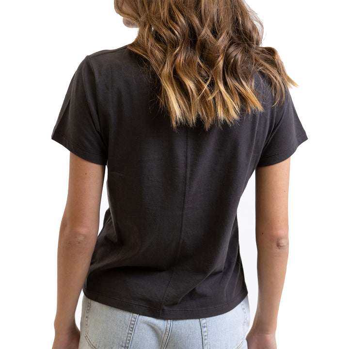 Rhythm Classic Boyfriend T-Shirt - Women's Black
