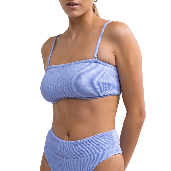 Rhythm Wave Break Bandeau Top - Women's Violet
