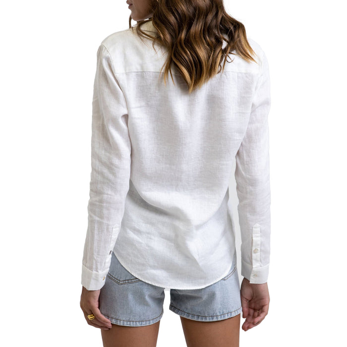 Rhythm Classic Long-Sleeve Shirt - Women's White