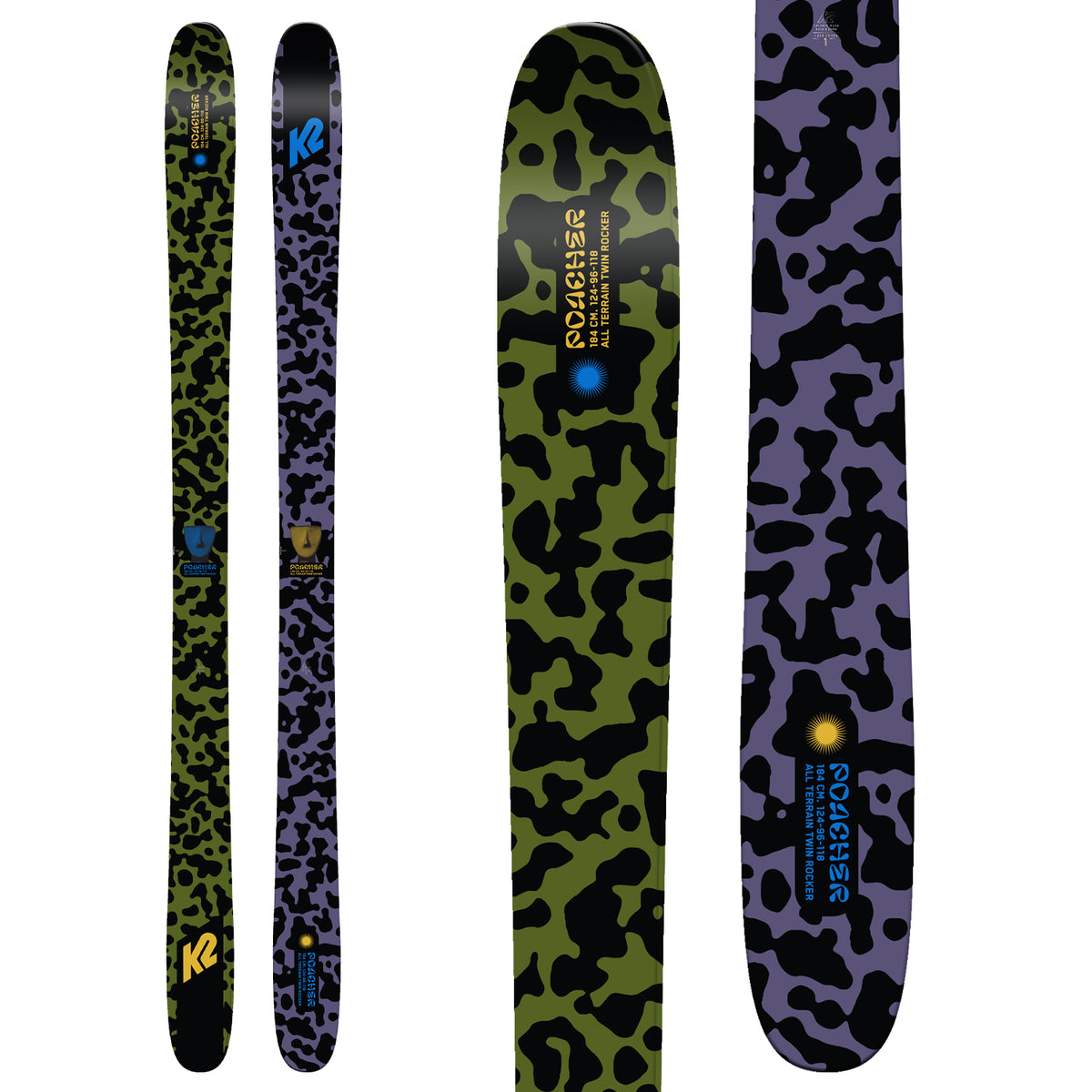 K2 Poacher Skis 2023
