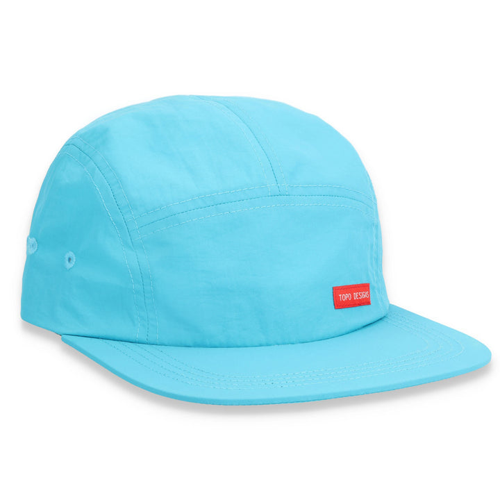 Topo Designs Nylon Camp Hat Tile Blue