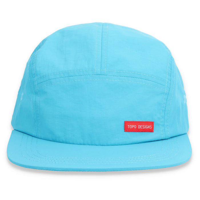Topo Designs Nylon Camp Hat Tile Blue