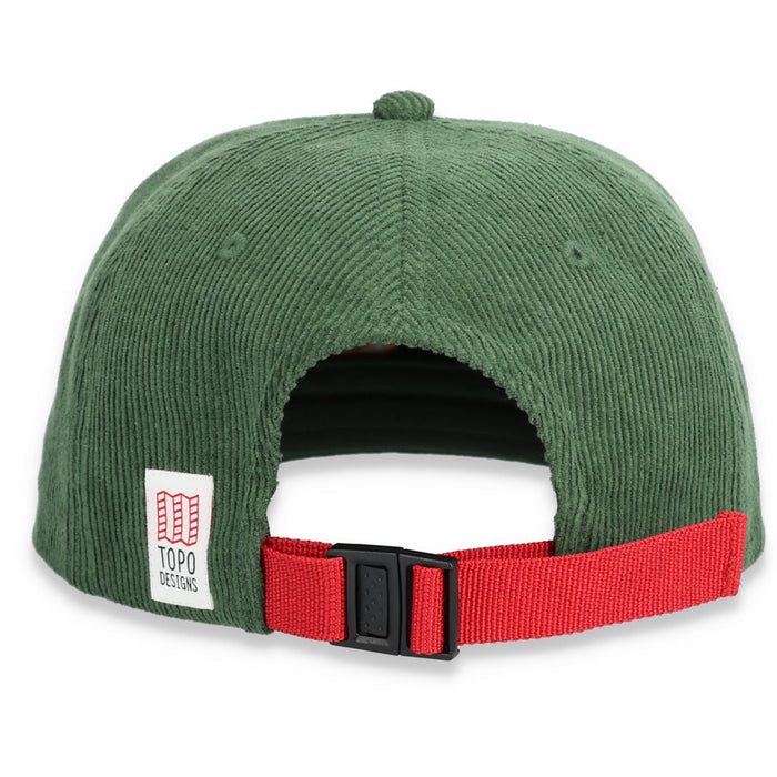 Topo Designs Sunset Corduroy Trucker Hat Olive