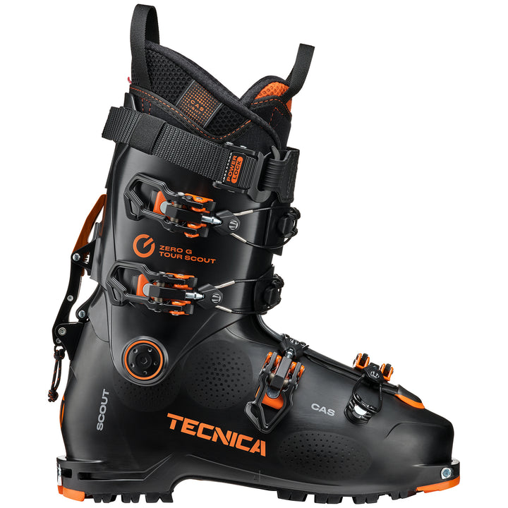 Tecnica Zero G Tour Scout Alpine Touring Ski Boots 2024 Black