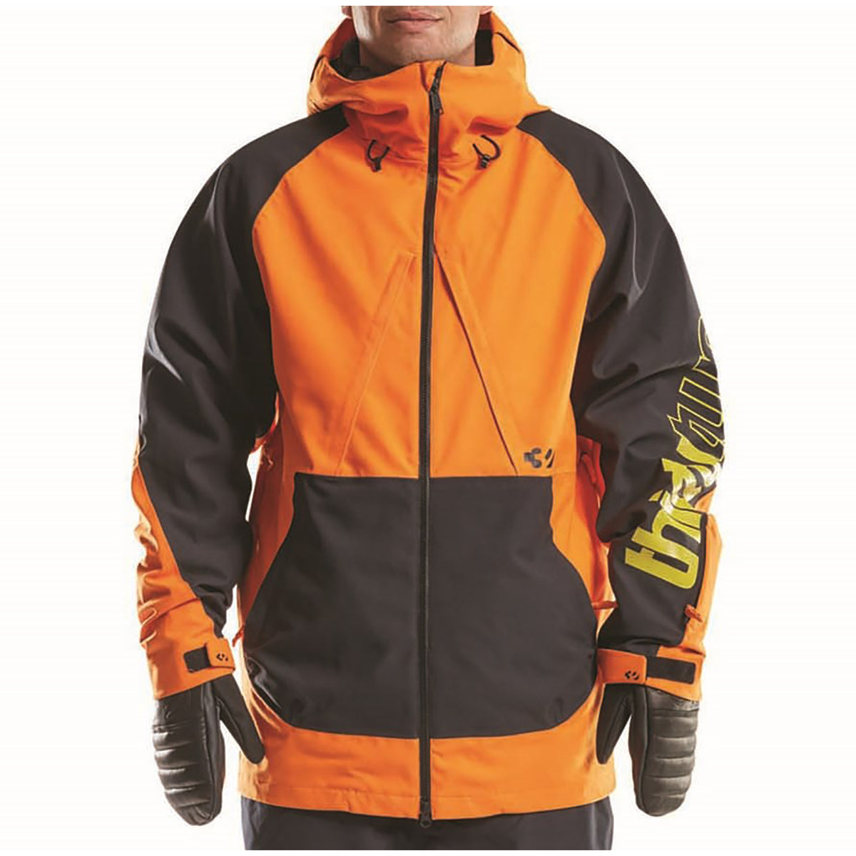 thirtytwo TM3 Jacket - Men's Black/Orange/Yellow