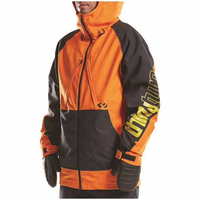 thirtytwo TM3 Jacket - Men's Black/Orange/Yellow