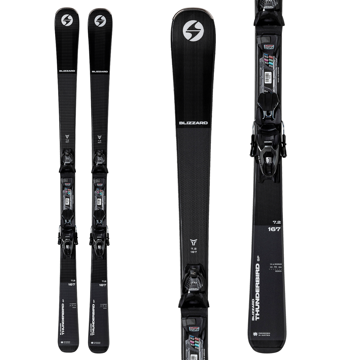 Blizzard Thunderbird SP 7.2 Skis + TLT 10 Bindings 2023