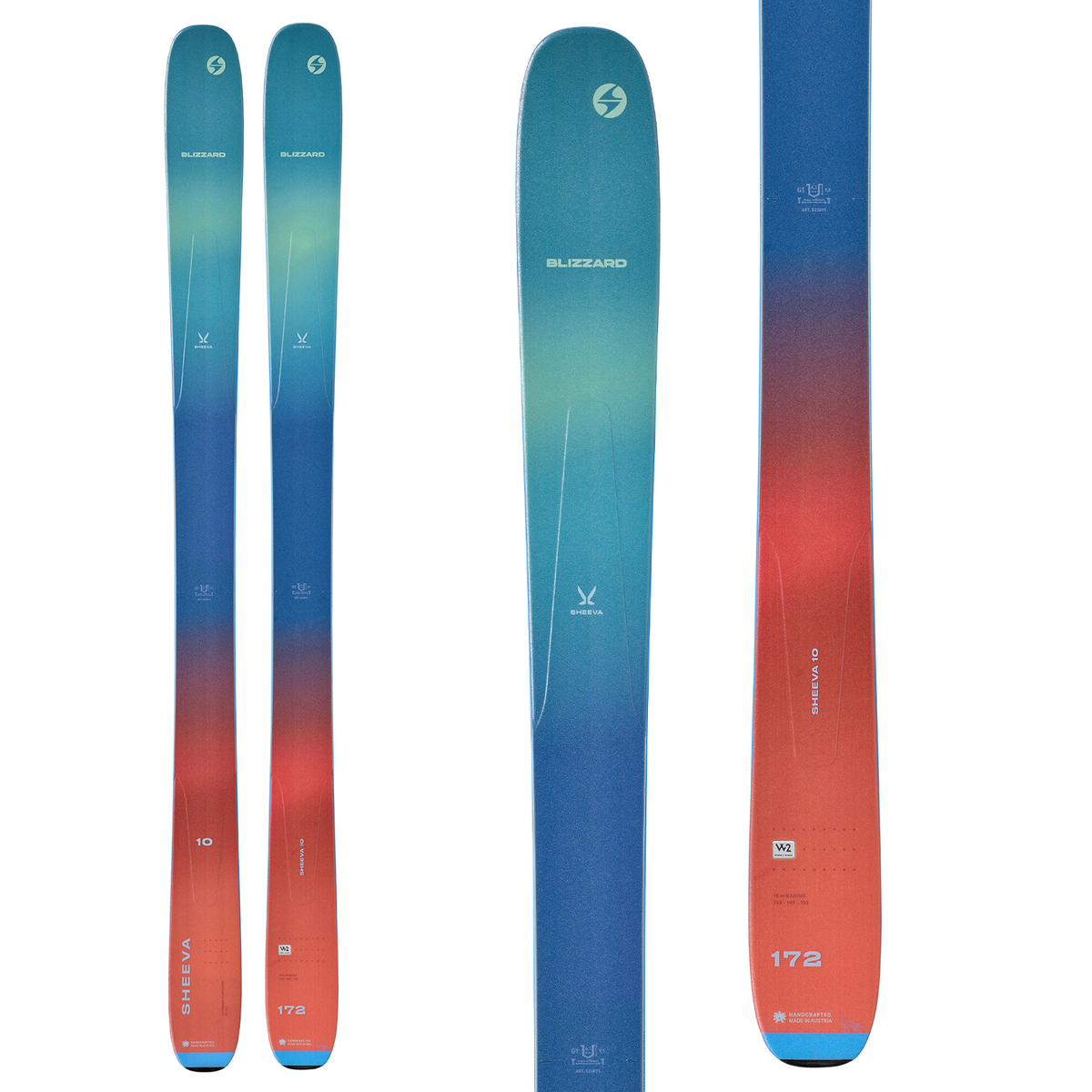 Blizzard Sheeva 10 Skis - Women's 2023