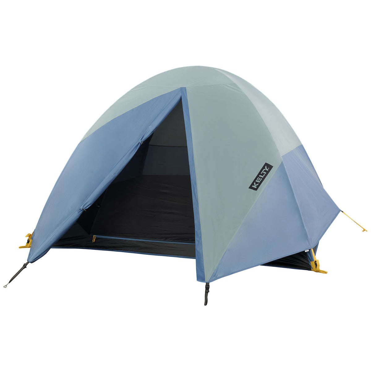 Kelty Discovery Element 4-Person Tent  Iceberg Green/Agean Blue