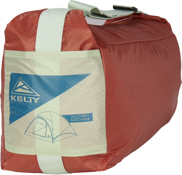 Kelty Discovery Basecamp 6-Person Tent  Laurel Green/Stormy Blue