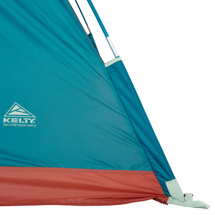 Kelty Discovery Basecamp 6-Person Tent  Laurel Green/Stormy Blue