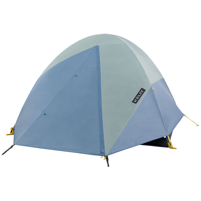 Kelty Discovery Element 4-Person Tent  Iceberg Green/Agean Blue