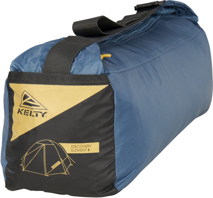 Kelty Discovery Element 4-Person Tent  Iceberg Green/Agean Blue