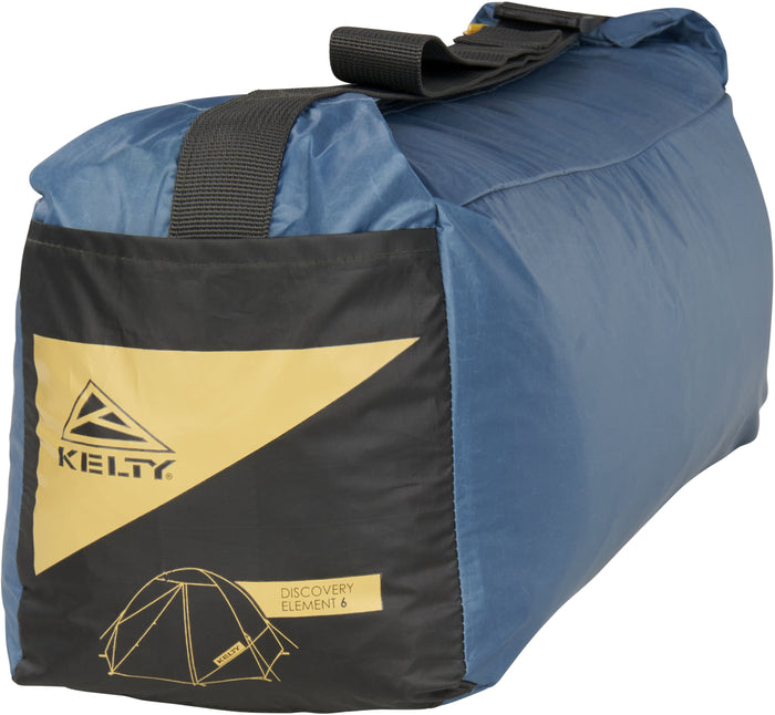 Kelty Discovery Element 6-Person Tent  Iceberg Green/Agean Blue