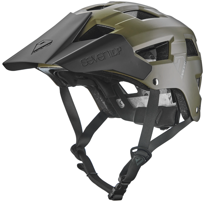 7iDP M5 Bike Helmet Army Green