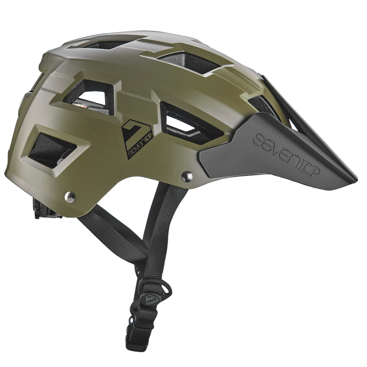 7iDP M5 Bike Helmet Army Green