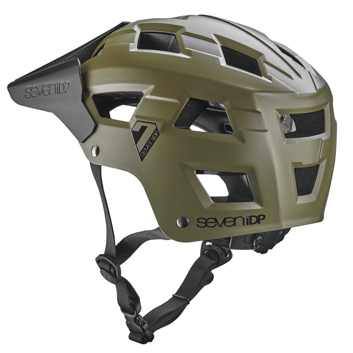 7iDP M5 Bike Helmet Army Green