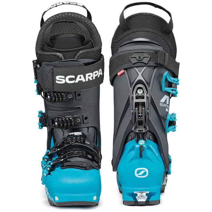 Scarpa Quattro XT Alpine Touring Ski Boots 2025 Ocean Blue