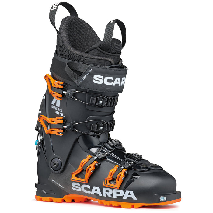 Scarpa Quattro SL Alpine Touring Ski Boots 2027 Black/Orange