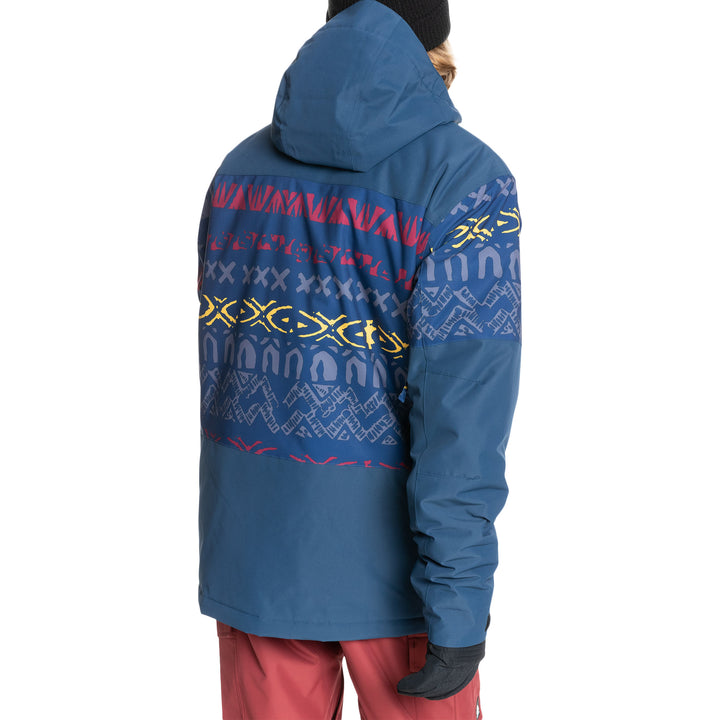 Quiksilver Mission Printed Block Jacket - Men's Golden Rod