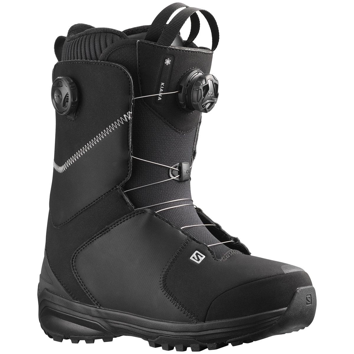 Salomon Kiana Dual Boa Snowboard Boots - Women's 2023 Black