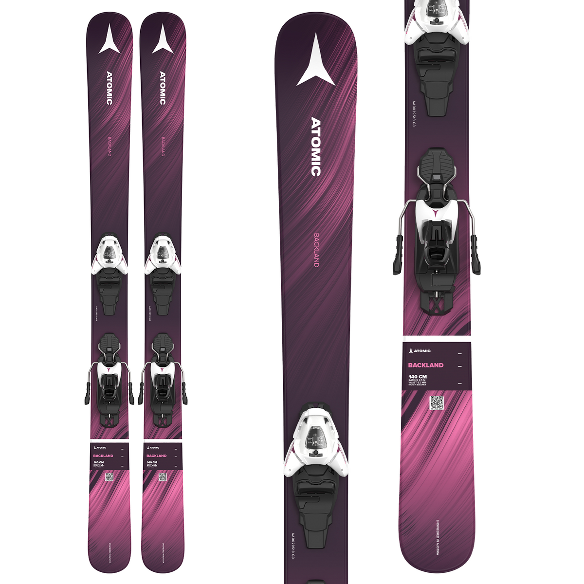 Atomic Backland Girl Skis + L 6 GW Bindings - Girls' 2023